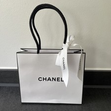 Chanel Paper Bag Papiertasche Papiertüte Geschenkverpackung,Ca14x12cm,m.Schleife