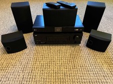 JVC RX-5060 Receiver + LG Electronics BD370-P BlueRay + 5.0 Lautsprecher System