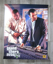 GTA 5 Grand Theft Auto V USA Store Promotion Poster 71 x 56 cm Michael Franklin