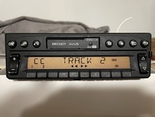 Becker Avus BE2035 Cassetten Radio für Mercedes, Porsche 993 , voll intakt