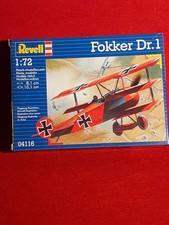 Revell 04116 Fokker Dr.1 Triplane Bausatz Flugzeug Modell 1:72 in OVP - NEU