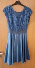 Abendkleid Damen Hellblau