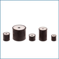 Gummipuffer typ ø6 200mm - gummipuffer, c