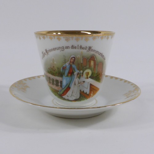 Andenken tasse mit untertasse - andenken,