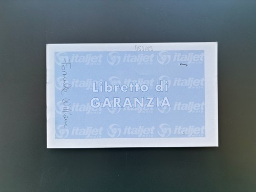 Italjet serviceheft - italjet,