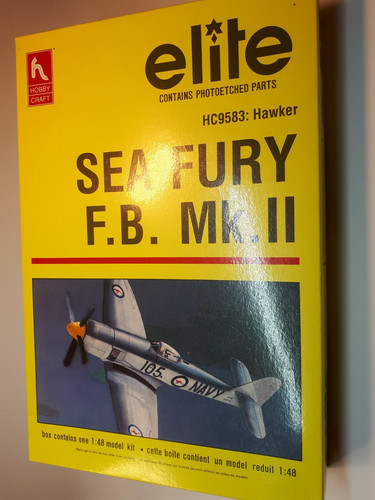 Hawker sea fury mk ii - sea,