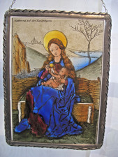 Madonna auf der Rasenbank
