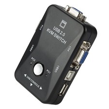 2 Port USB VGA KVM Switch