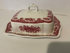 Villeroy & Boch V&B Fasan Rot BUTTERDOSE für 250 gr.