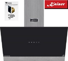 Kaiser Dunstabzugshaube 90cm kopffrei 1250m³/h Elektrische Öffnung Ab/Umluft