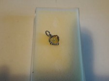 Edelstein Turmalin Silberanhänger Scheibe.aus Sammlung