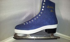 Larsen Jeans blau Eiskunstlaufschlittschuhe Gr. 40 Schlittschuh mit Zacken