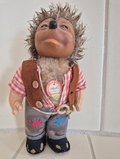 Steiff Mecki Figur nach Diehl-Film 50er Jahre 17 cm mit original Marke