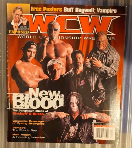 Wcw magazin 2000 vintage - magazin,