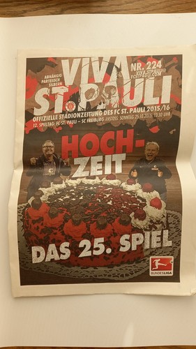 Stadionheft st pauli - 15/16, st.pauli