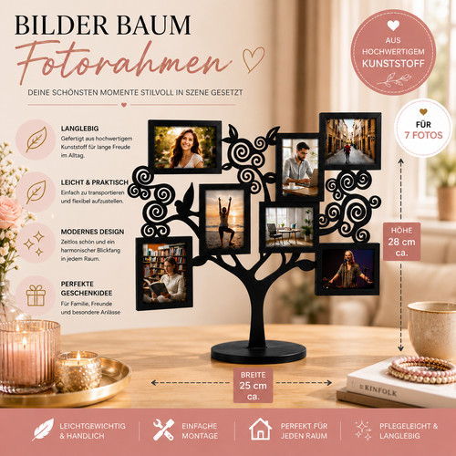 Familienbaum bilderrahmen mit - bilderrahmen,