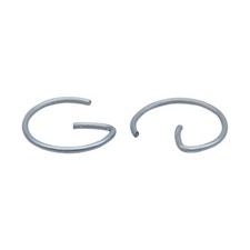 Kolbenclip Set 12mm (2 Stück) Kolbenclips Form G für Mofa Moped Mokick Roller