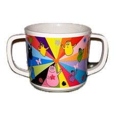Barbapapa Melamin Tasse 2011 Petit Jour  Plastik Kids Mug Süß Vintage Becher