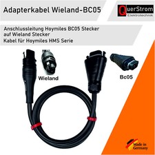 Anschlusskabel Wieland auf Betteri BC05 Field Hoymiles HMS-Serie z.B 800W-2T