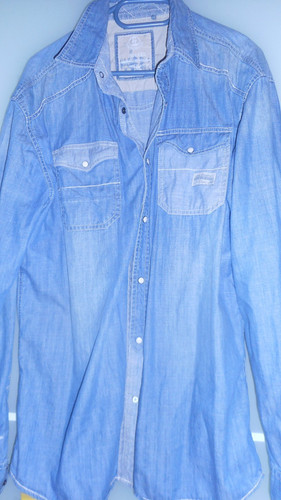 Jeanshemd xxl wie neu - gr,