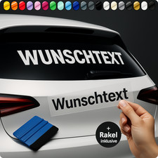 Wunschtext Aufkleber 40 cm