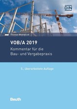 VOB/A 2019 | Kommentar für