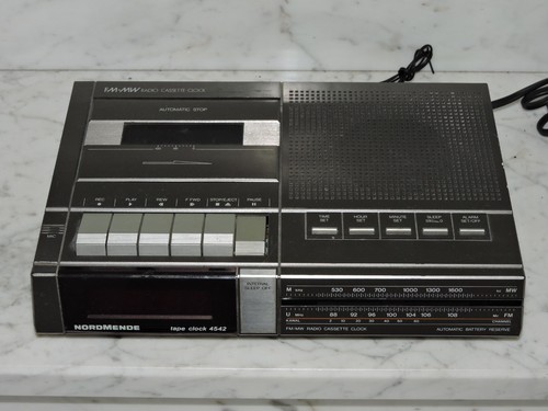 Nordmende radiowecker tape - nordmende,