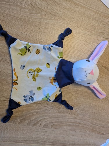 Schnuffeltuch hase - schnuffeltuch,