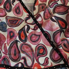 NEU MAX&Co. Max Mara Maxi Wickel-Kleid  Volant mehrfarbig Paisley It40 D 34/36