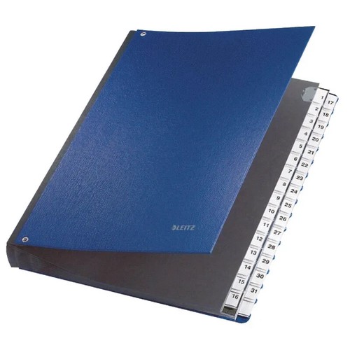 Leitz pultordner blau - leitz,