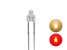 DUO LED 2mm bicolor warmweiß