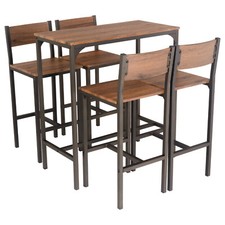 Set Tisch BAR Und 4 Hocker