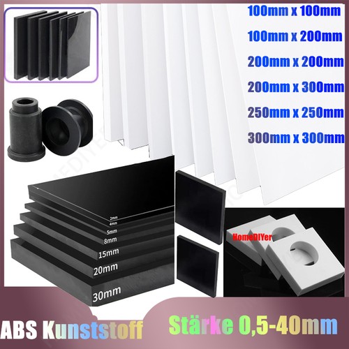 Abs kunststoffplatte stärke - kunststoffplatte,