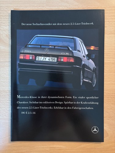 Prospekt broschüre mercedes - prospekt,