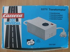 Carrera 124 / Universal 20 V Trafo 4-stufig Art.-Nr 53711 "Der Starke" TOP / OVP