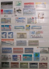 Westeuropa - Schweiz, Deutschland, Niederlande usw. Motiv Schiffe postfrisch