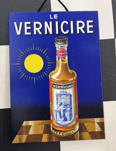 Vernicire altes blechschild - le,