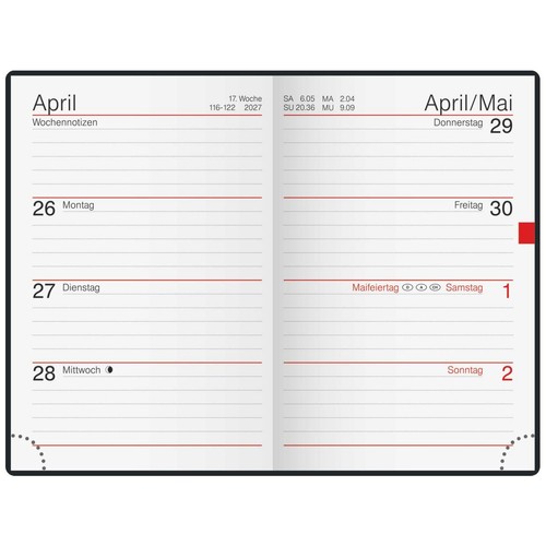 Rido taschenkalender 2027 - rido,