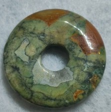 Grüner Edelstein Donut 