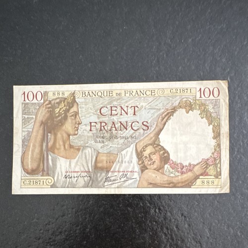 Banque france 100 francs - de,