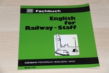 DB Fachbuch Deutsche Bundesbahn English for Railway-Staff