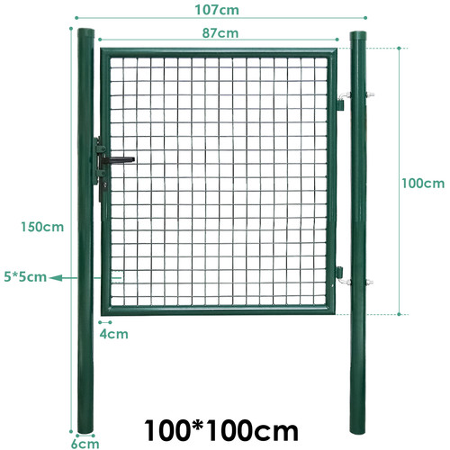 Gartentor zauntür 100 - gartentor, 100-150cm