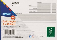 Quittungsblock