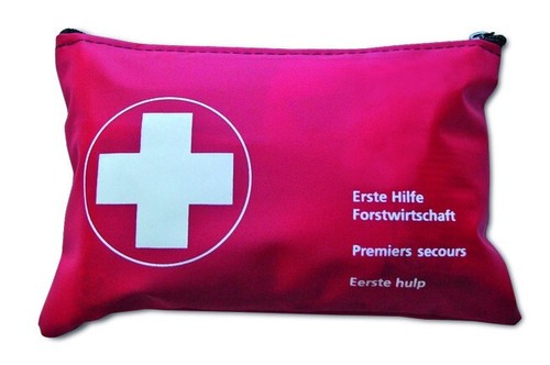 Waldarbeiter verbandtasche rot - waldarbeiter-verbandtasche,