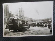 (2842A) Älteres Foto Strassenbahn, Erfurt, 8 x 5,5 cm 