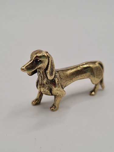 Hunde figur messing deko - hunde,