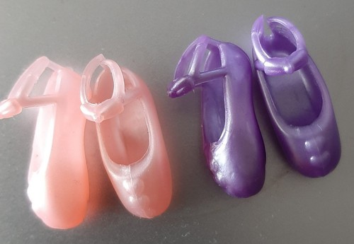 Barbie balett schuhe 2er set - barbie, balett-schuhe