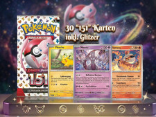 30 Pokemon 151 Karten  | NUR