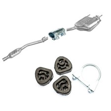 Auspuff fur Mercedes C180 89kW 90kW  W202 T202 1.8 ab Bj. 01/1997 + Montagesatz