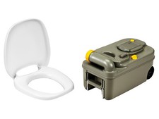 Thetford Fresh-Up Set für C200 + WC-Sitz neues Modell mit Räder, Toilette